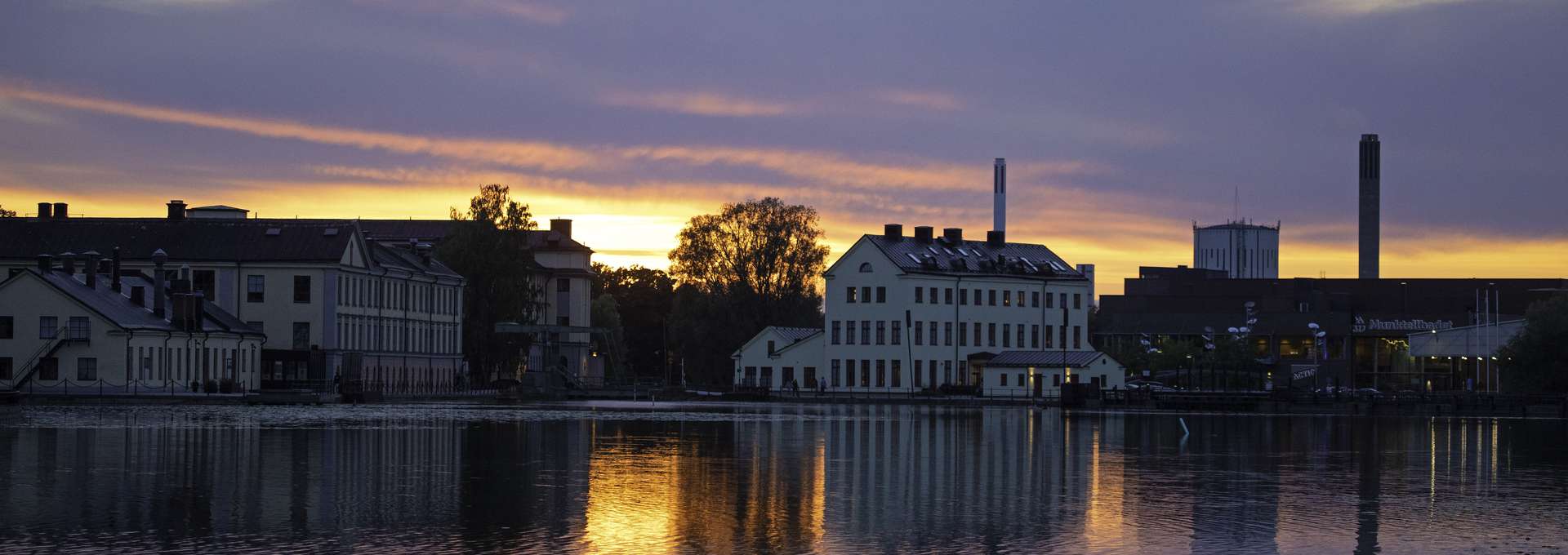 A view of Munktellstaden in Eskilstuna