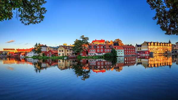 The old town of Eskilstuna